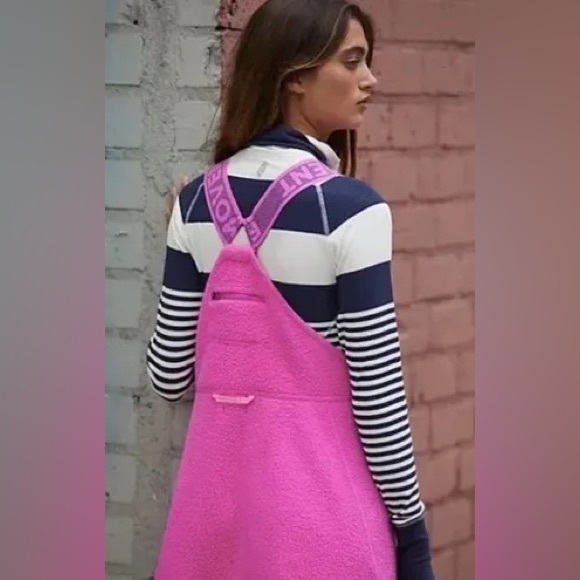 COPY - Free People Hit The Slopes Salopette Jumpsuit - Picture 7 of 8